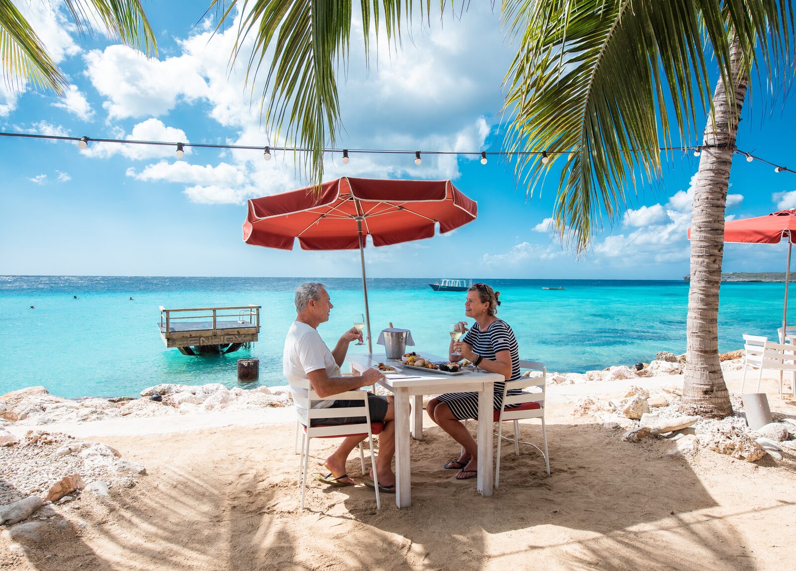 Restaurant by the sea
