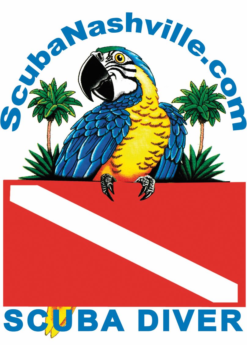 ScubaNashville 800 Parrot logo