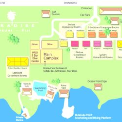 Map Paradise Fiji